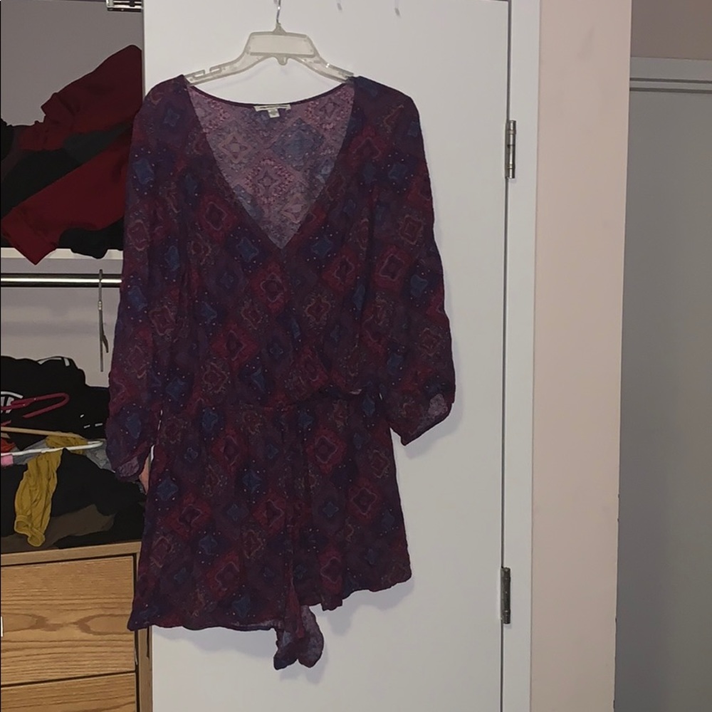 American Eagle long sleeve romper.